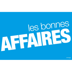 AFFI 120x180 Affiche Les Bonnes Affaires
