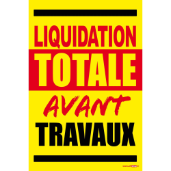 copie de Affiche liquidation totale avant travaux